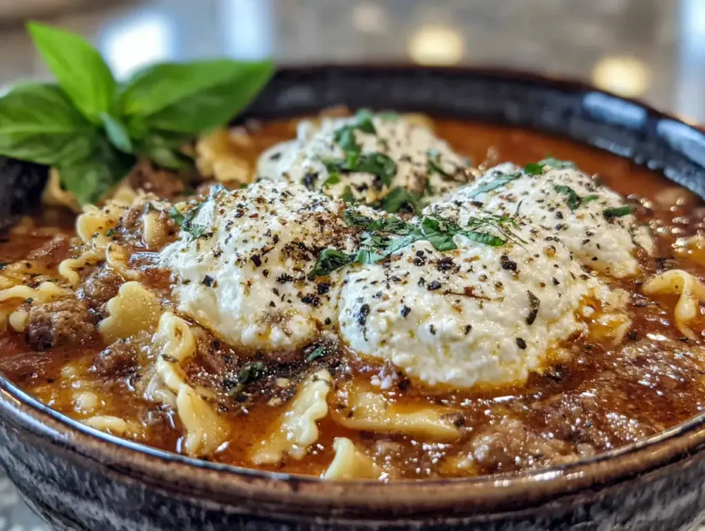 lasagna soup - featured image