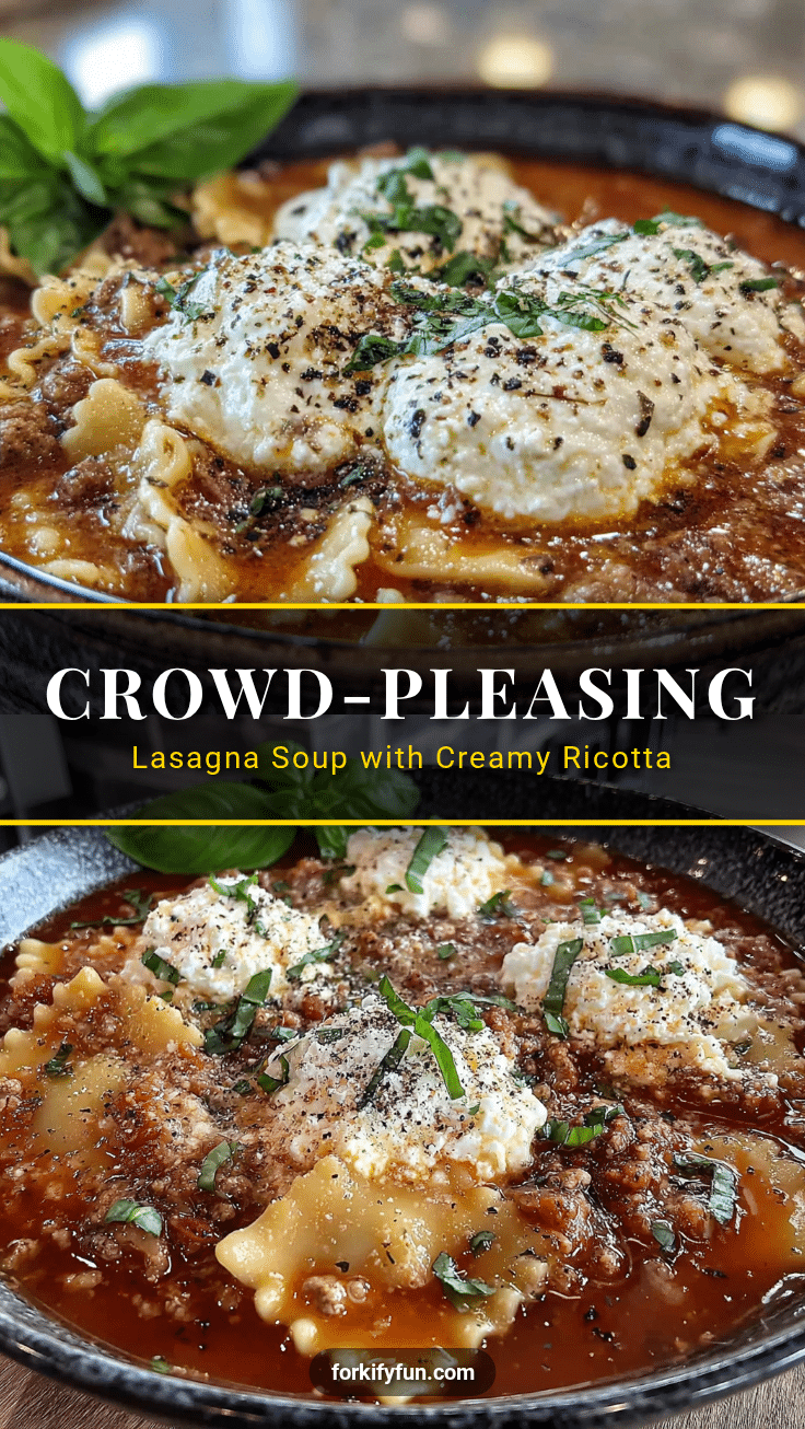 lasagna soup recipe