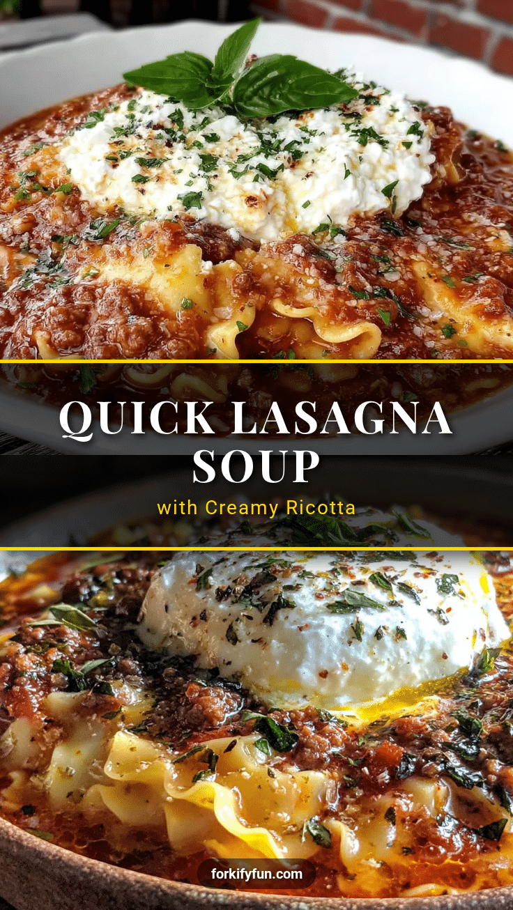 lasagna soup recipe