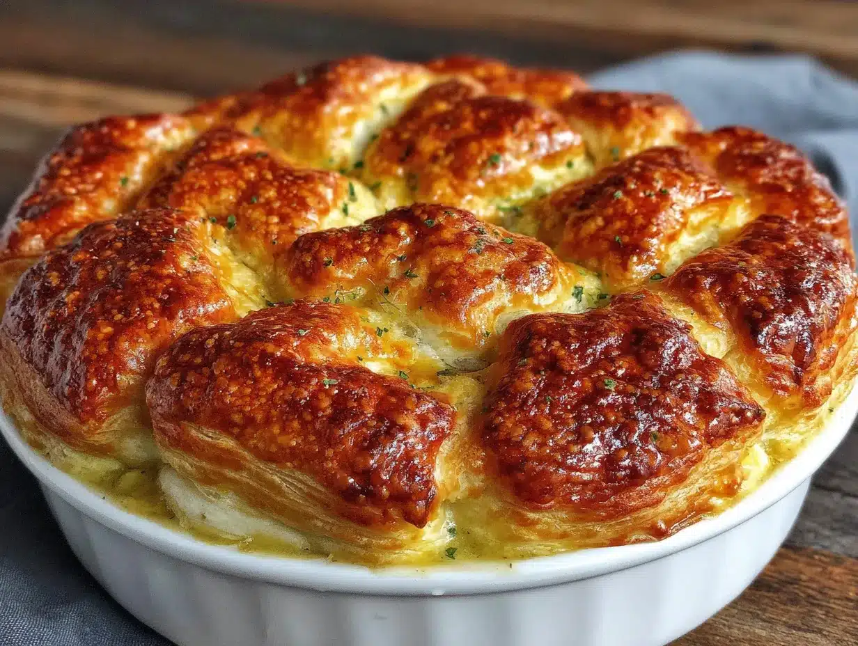 leftover turkey pot pie with puff pastry preparation steps