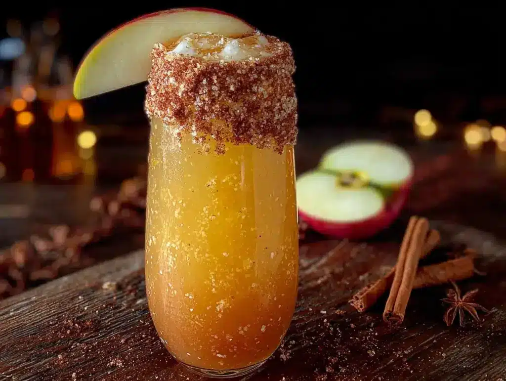 light apple cider mimosa - featured image