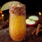light apple cider mimosa - featured image