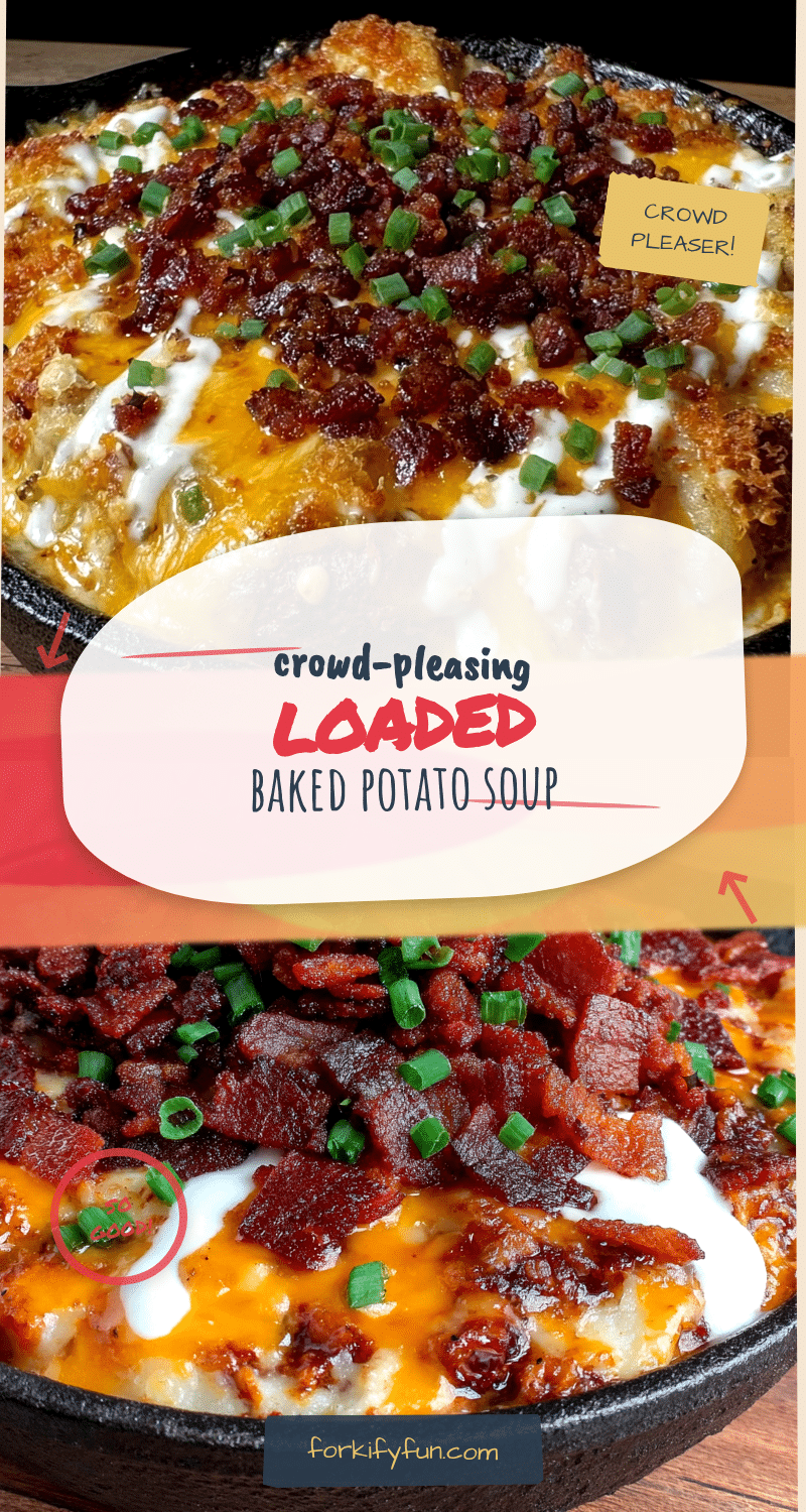 loaded baked potato soup with bacon recipe