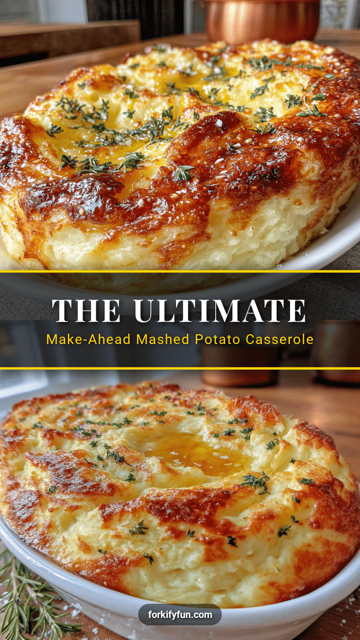 make-ahead mashed potato casserole recipe