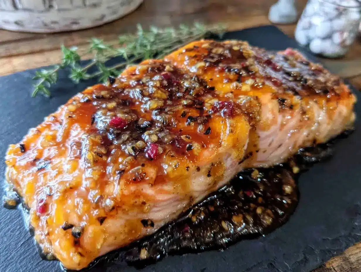 maple dijon glazed salmon preparation steps