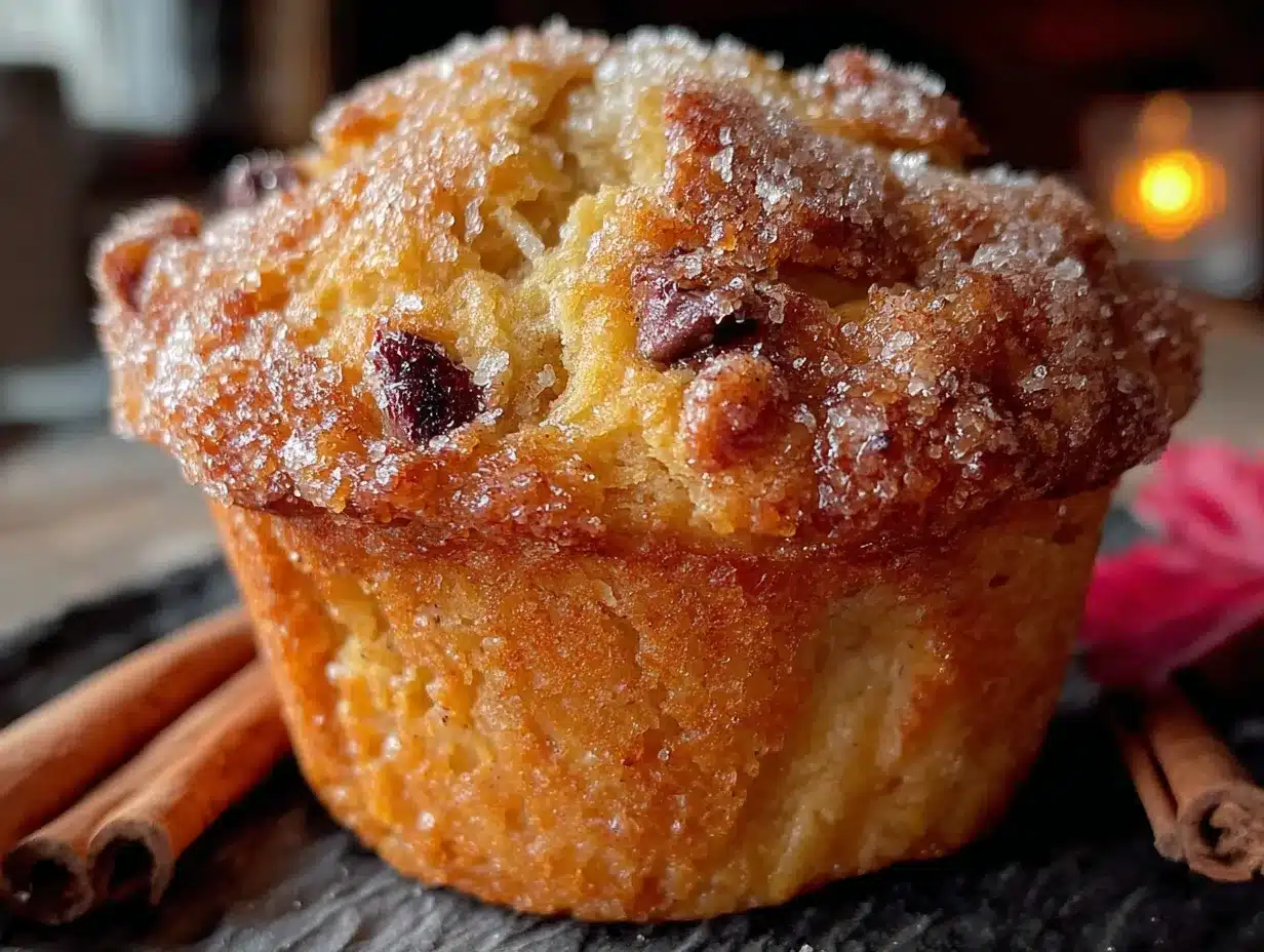 maple pumpkin chocolate chip muffins preparation steps