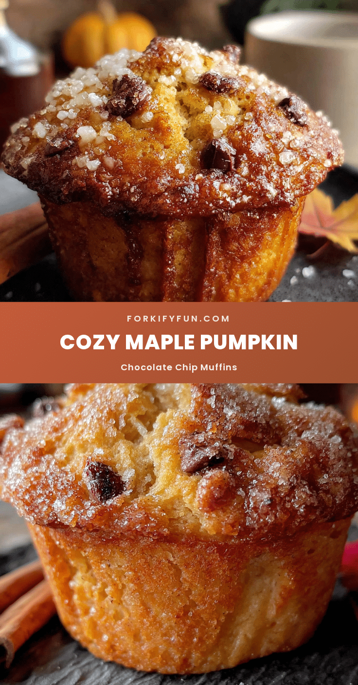 maple pumpkin chocolate chip muffins recipe