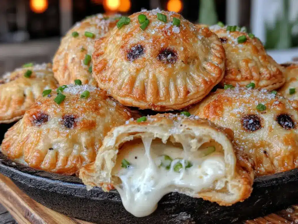 mini mummy hand pies - featured image