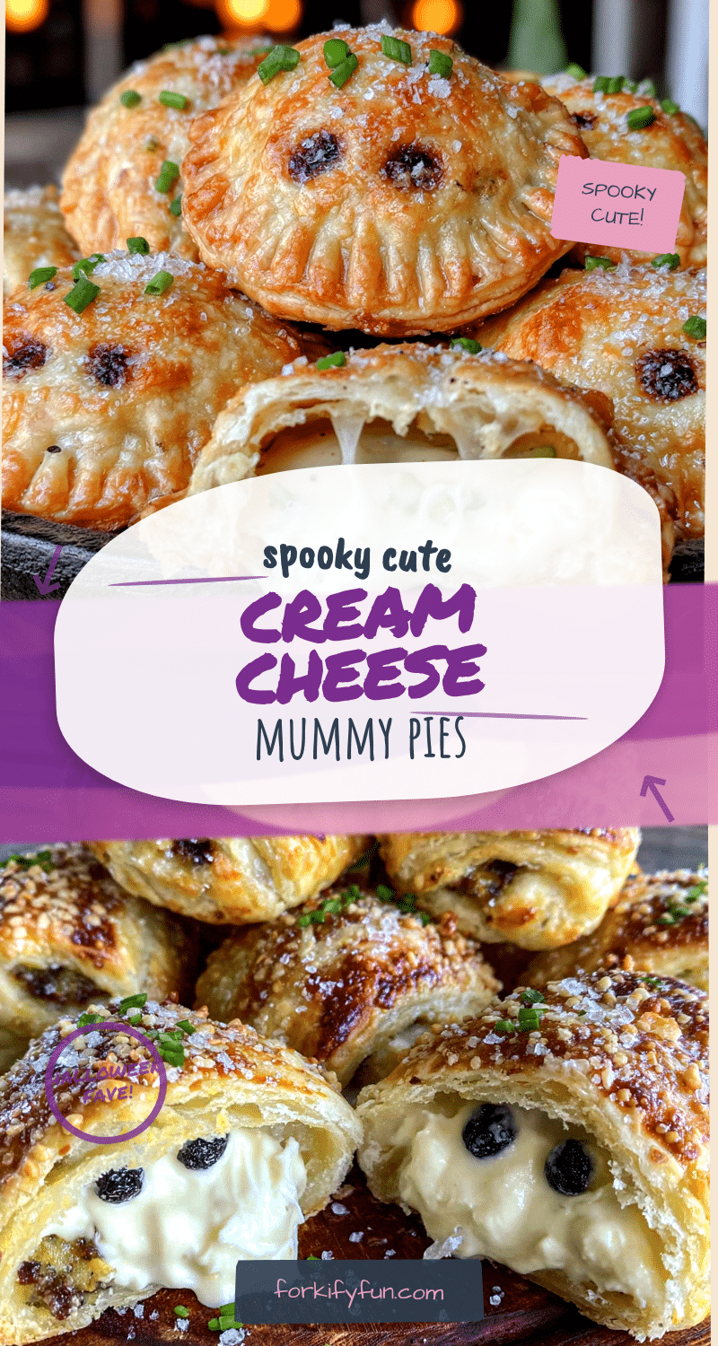 mini mummy hand pies recipe