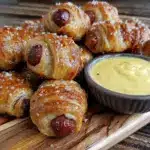 mummy pigs in a blanket - featured image