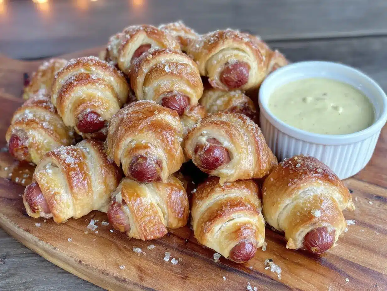 mummy pigs in a blanket preparation steps