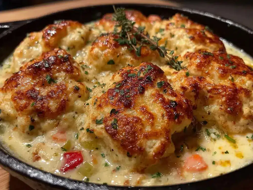 one-pot chicken and dumplings - featured image