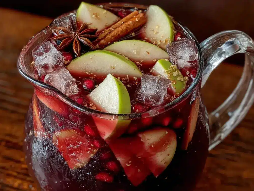 perfect fall sangria recipe - featured image