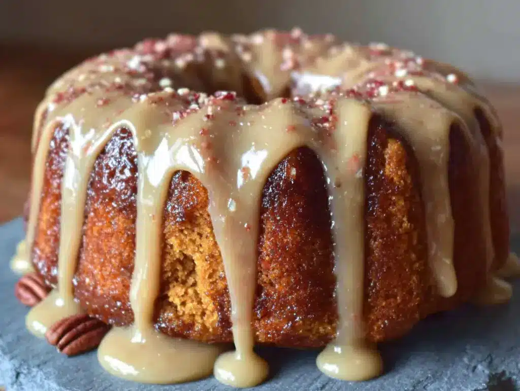 pumpkin bundt cake - featured image