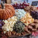 pumpkin carving party snack board - featured image
