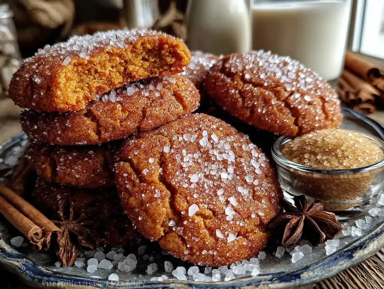 pumpkin snickerdoodle cookies preparation steps
