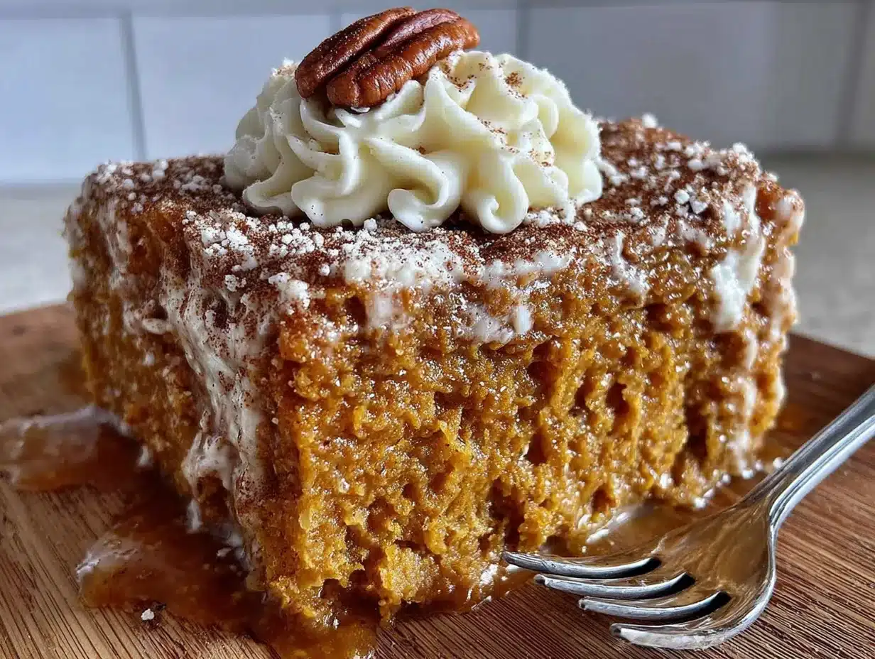 pumpkin tres leches cake preparation steps