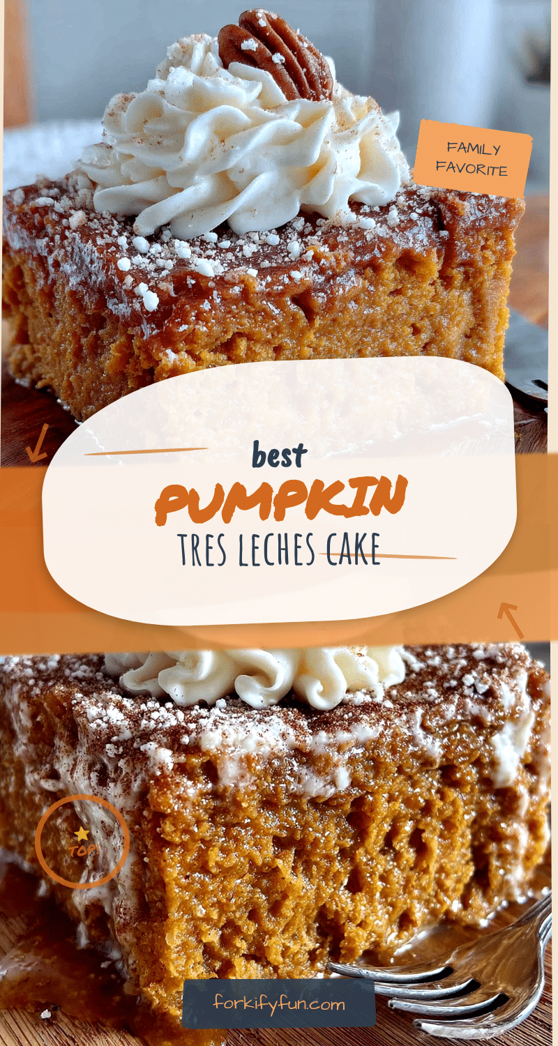 pumpkin tres leches cake recipe