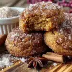 quick pumpkin snickerdoodle cookies - featured image