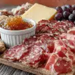Quick romantic charcuterie board with fig jam - featured image
