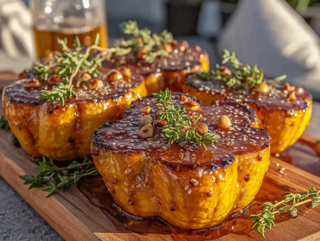 roasted honeynut squash with brown butter - featured image