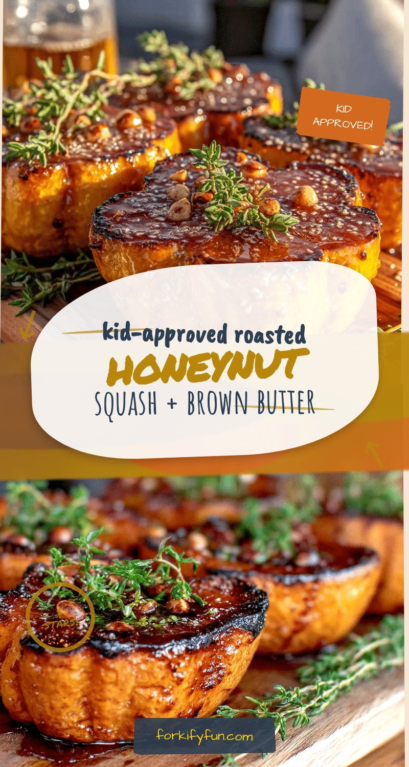 roasted honeynut squash with brown butter recipe