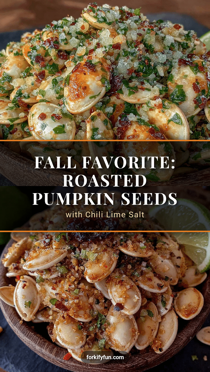 roasted pumpkin seeds with chili lime salt recipe