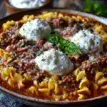 slow cooker lasagna soup - featured image