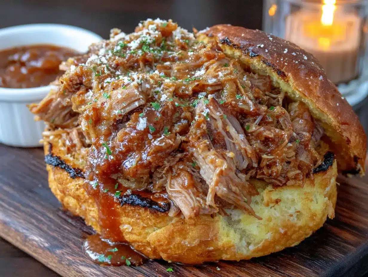 slow cooker pulled pork preparation steps