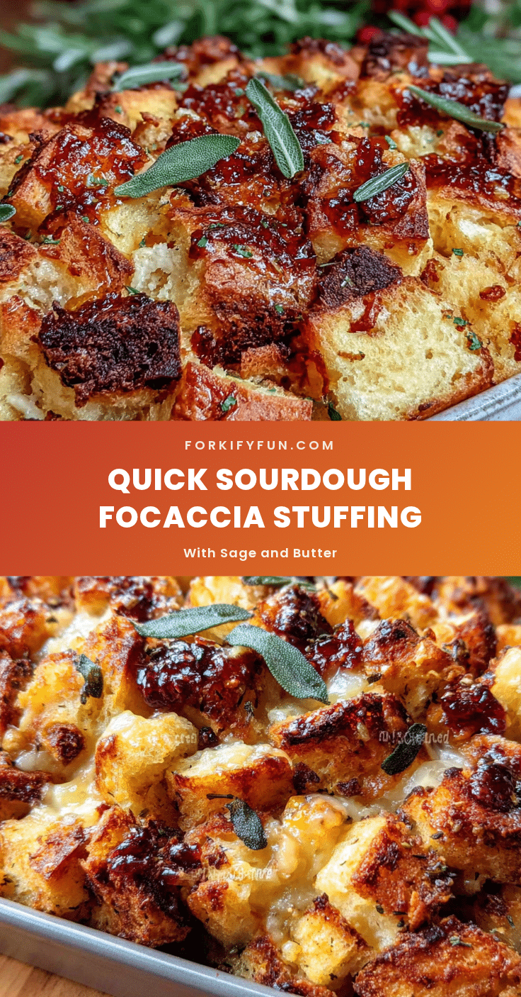 sourdough focaccia stuffing recipe
