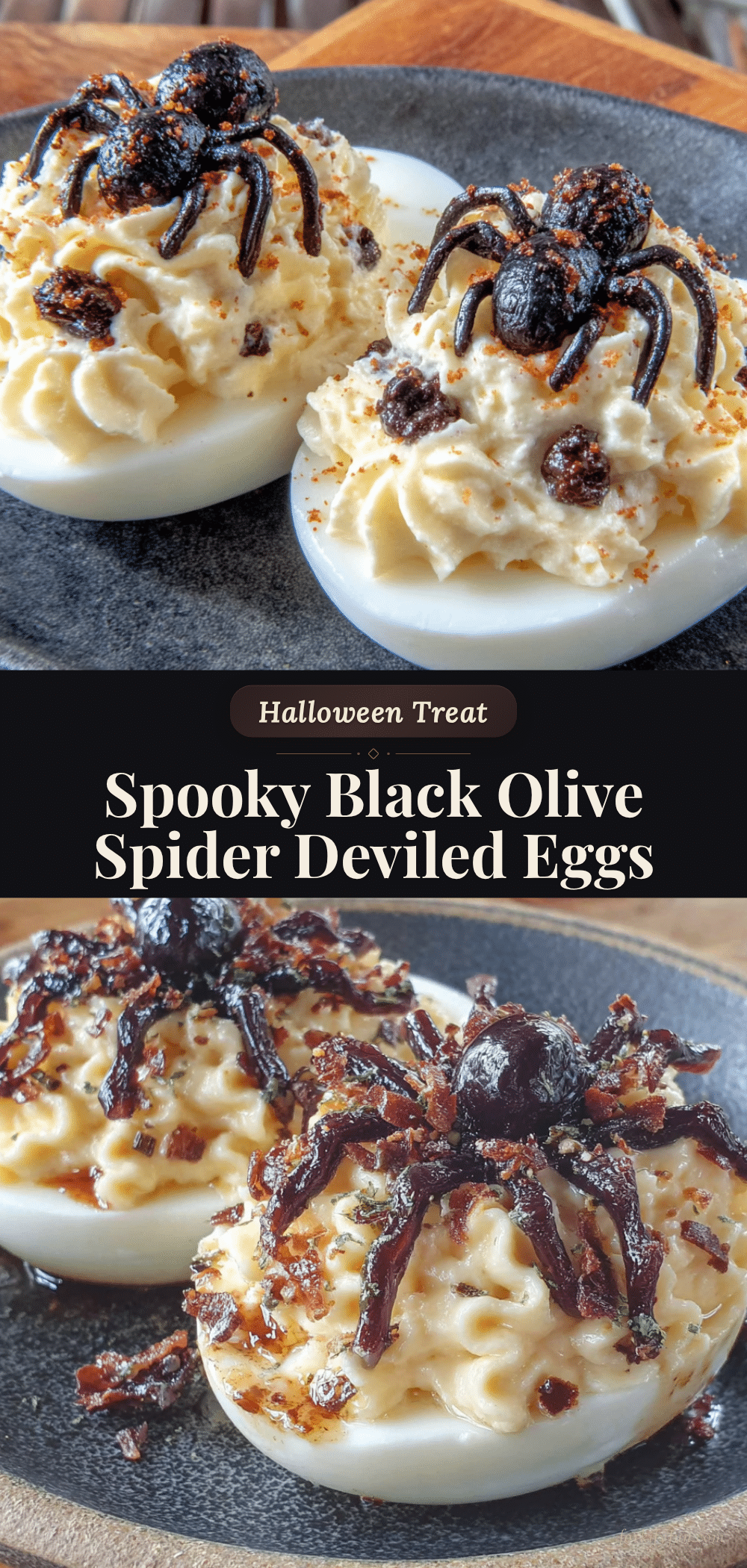 spooky deviled eggs recipe