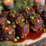 sticky honey garlic chicken thighs - featured image