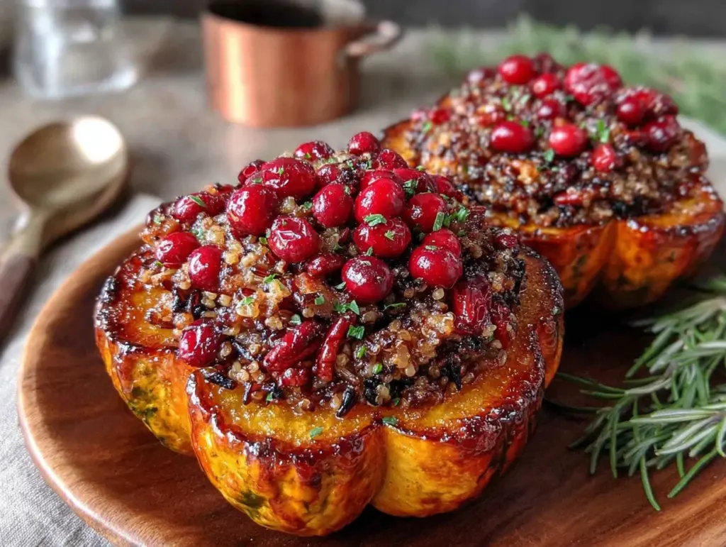 stuffed acorn squash - featured image