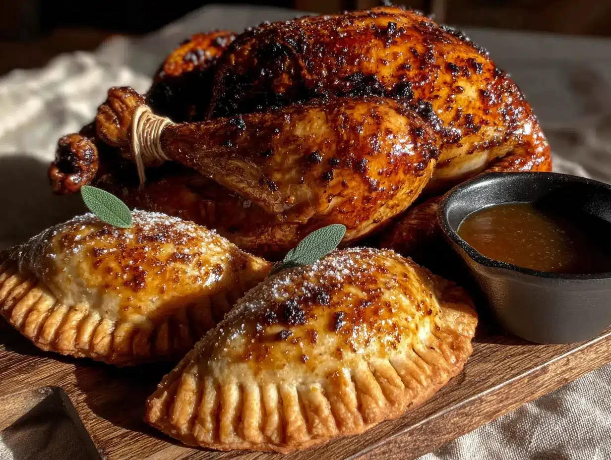 Thanksgiving turkey hand pies preparation steps