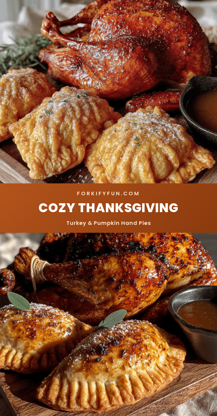 Thanksgiving turkey hand pies recipe
