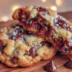 thick and chewy chocolate chip cookies - featured image