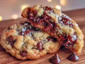 thick and chewy chocolate chip cookies - featured image
