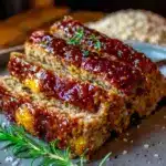 turkey meatloaf with oats - featured image