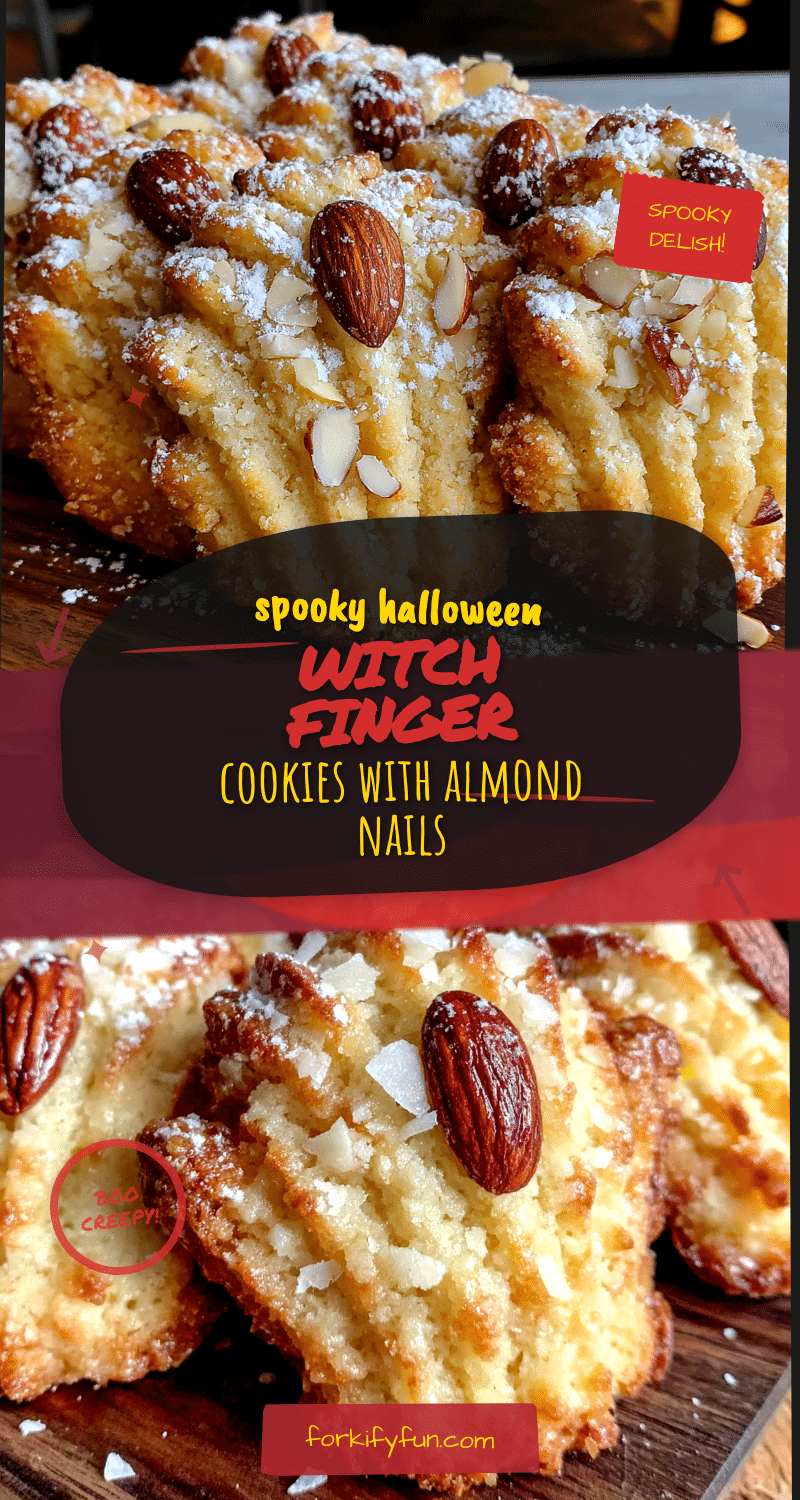 witch finger cookies recipe
