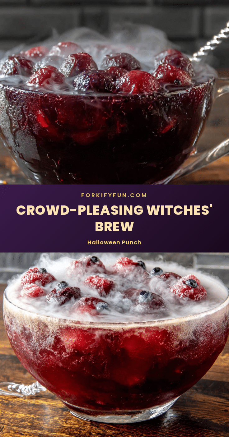witches brew halloween punch recipe