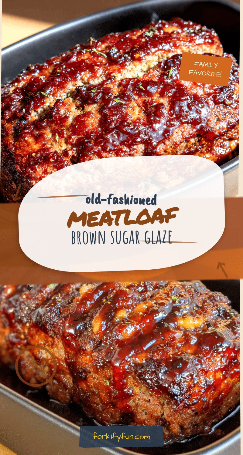 family-favorite old-fashioned meatloaf with brown sugar glaze recipe