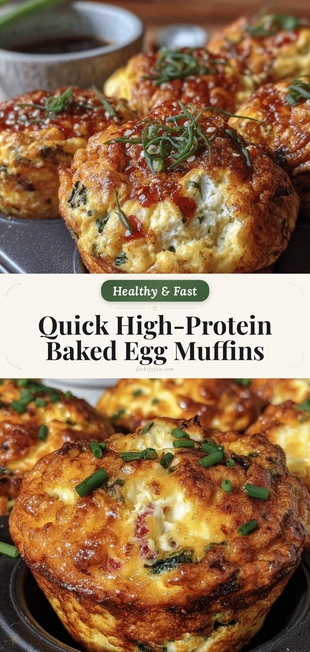 high-protein baked egg muffins recipe