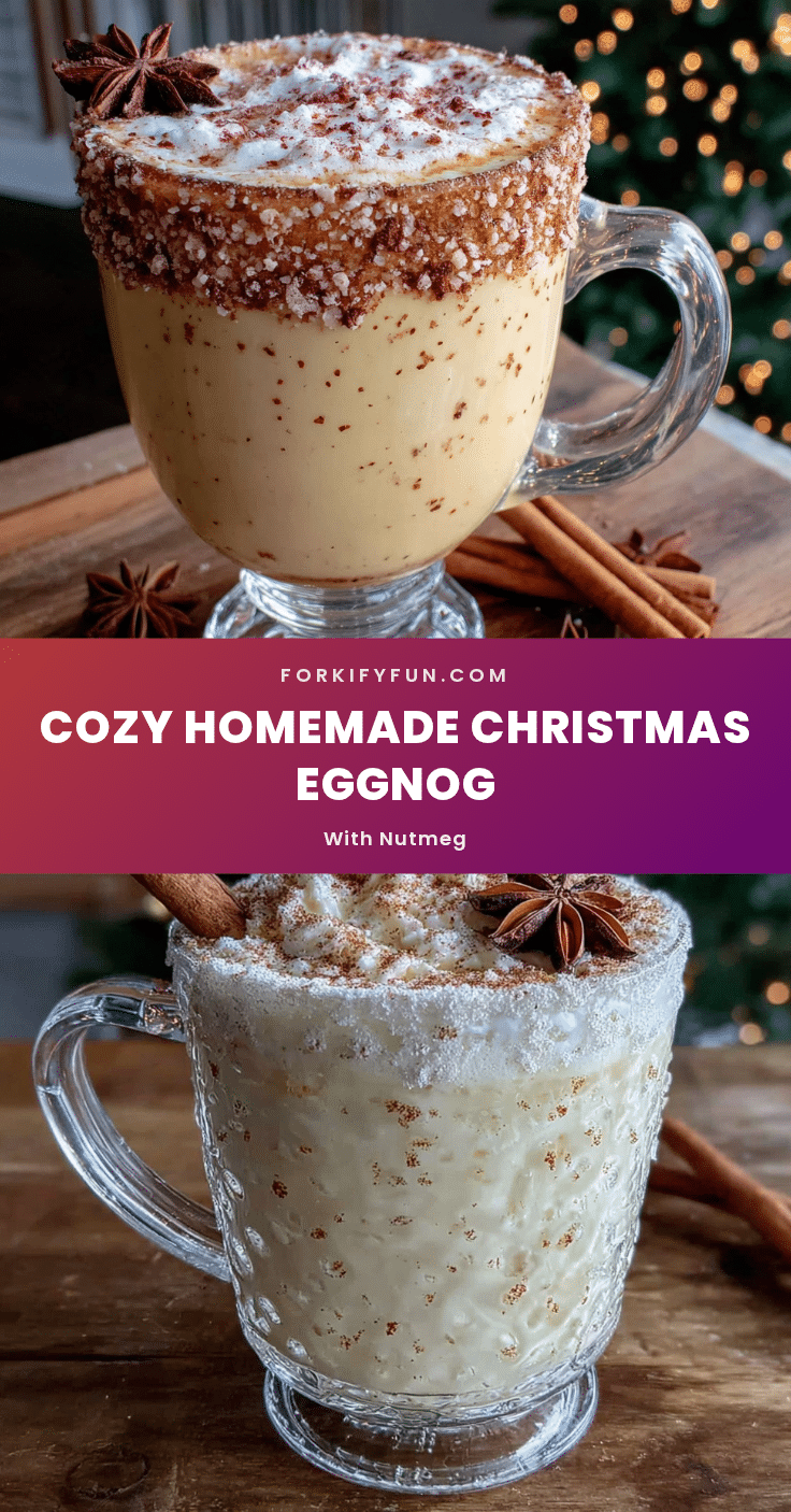 Homemade Christmas Eggnog recipe