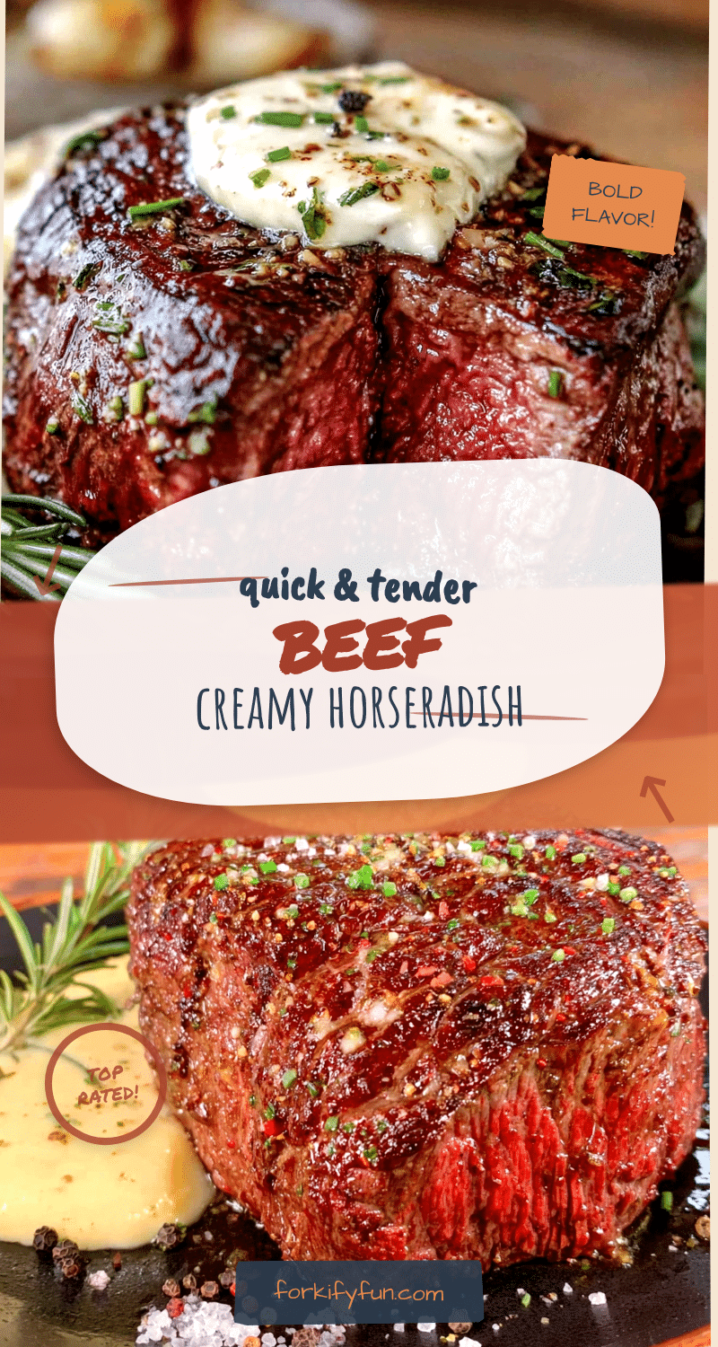 beef tenderloin with horseradish sauce recipe