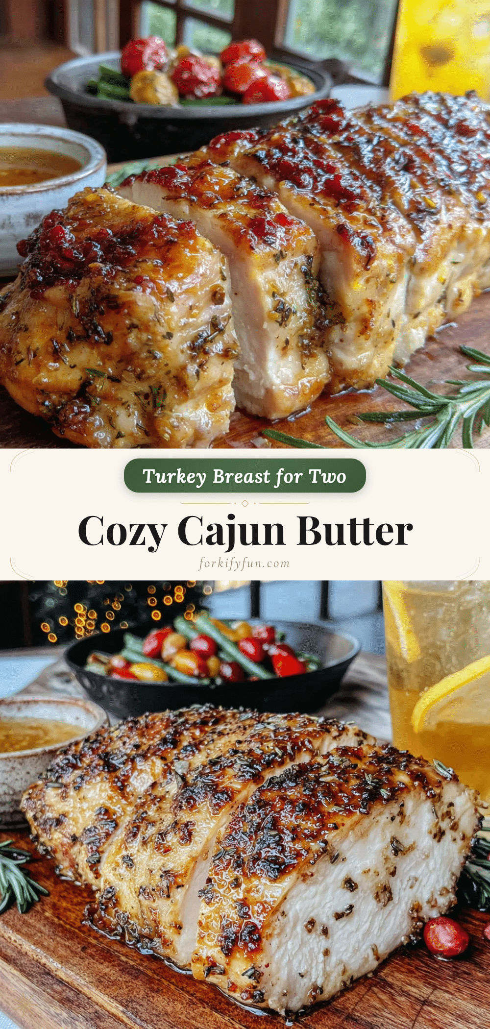 cajun butter turkey breast for two recipe