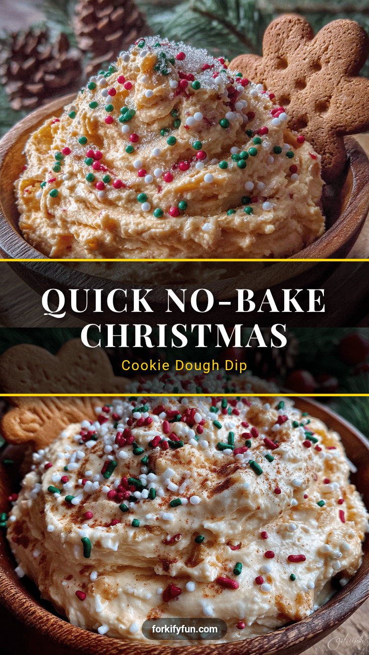 christmas cookie dough dip recipe
