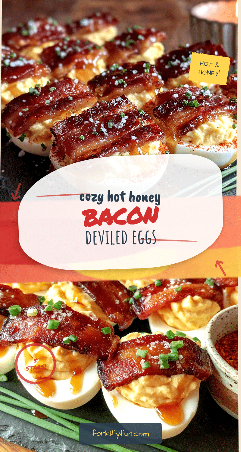 hot honey bacon deviled eggs recipe